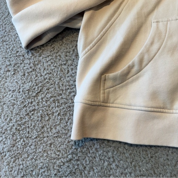 Lululemon Scuba Oversized Half-Zip Hoodie White Opal M/L - Picture 4 of 11